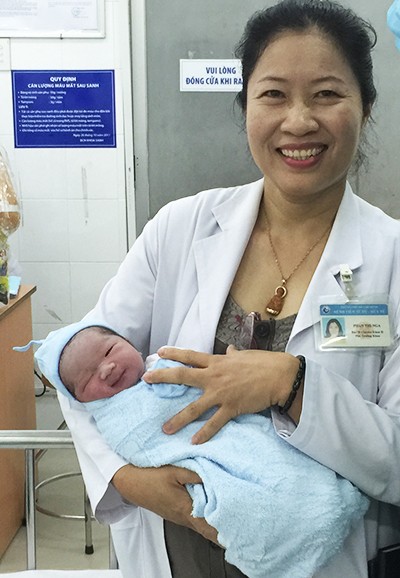First babies born on New Year’s Eve - ảnh 2